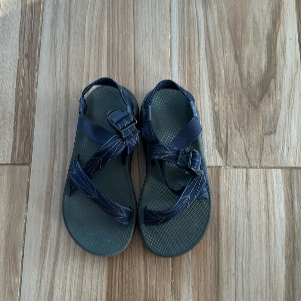 Chaco Z Cloud Aero Blue hiking sandals open toe single strap Men's 8M
